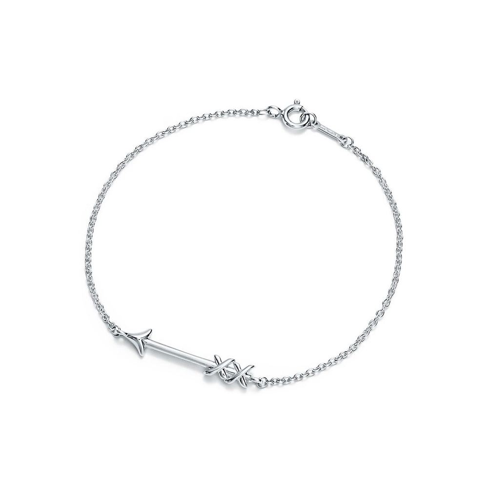 Paloma’s graffiti arrow bracelet